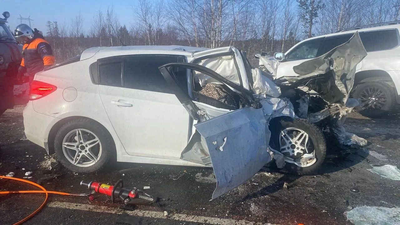 Два человека погибли в лобовом ДТП под Салехардом, трое детей в больнице |  Ямал-Медиа