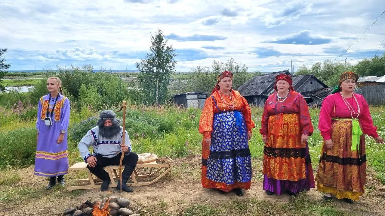 Национальные игры и мастер-классы ждали гостей этно-праздника в Лабытнанги  | Ямал-Медиа