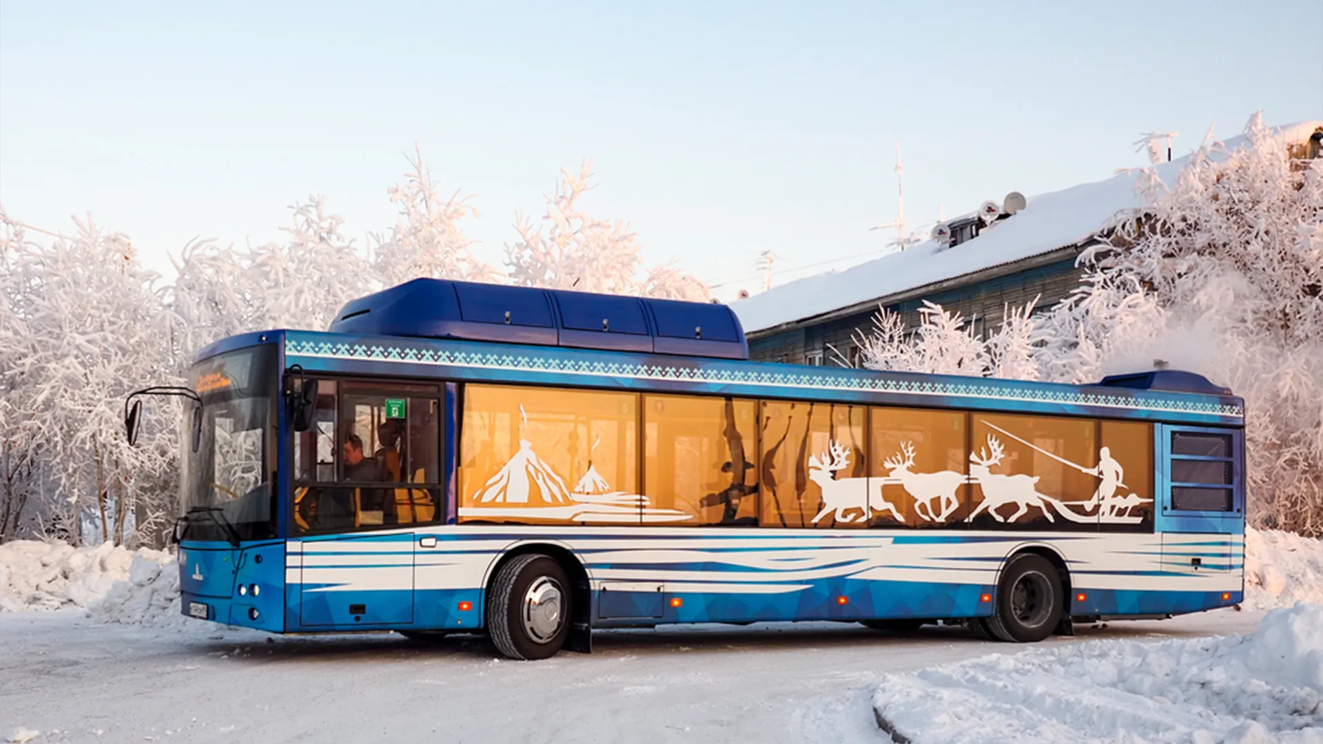 Автобус на природном газе в ЯНАО / yanao.ru