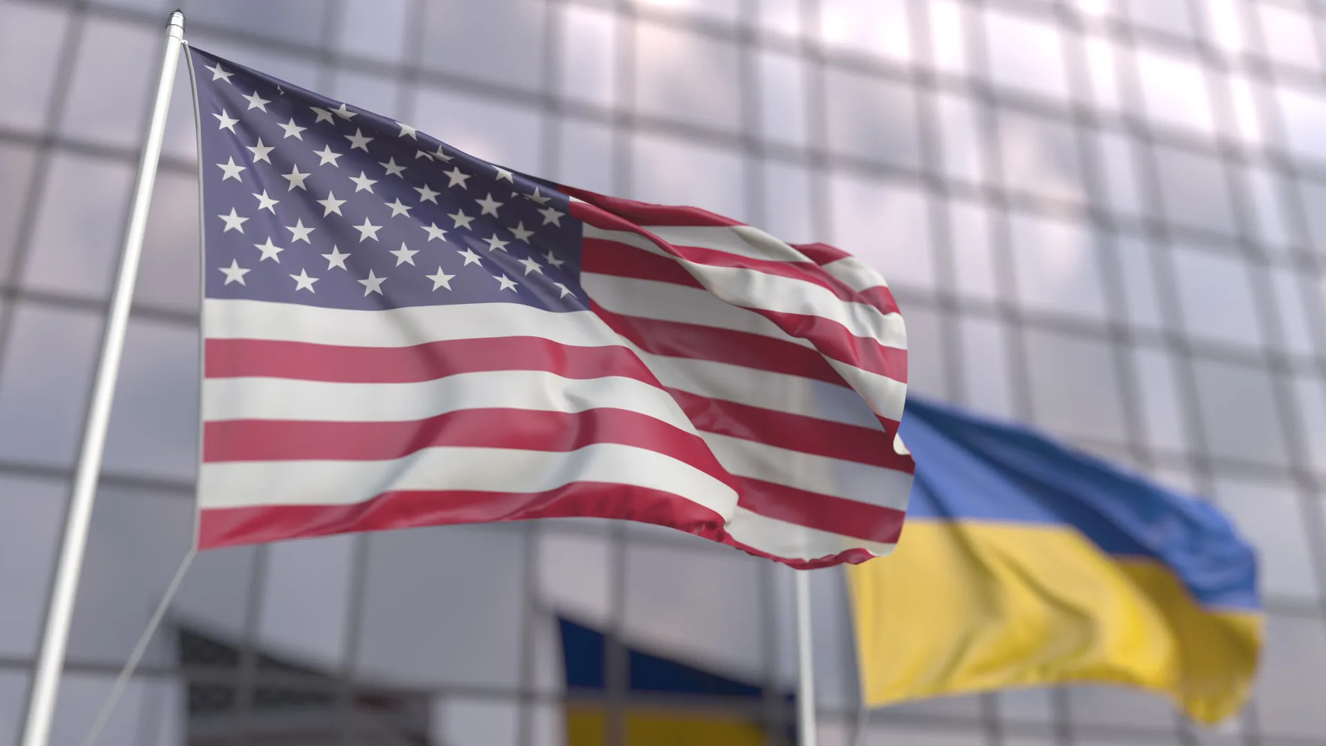 флаг сша в украине