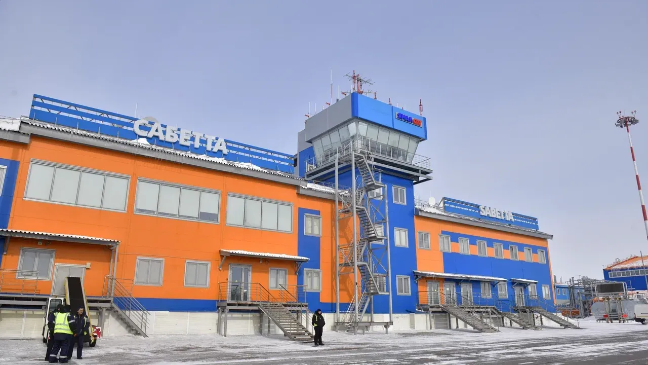 Самый северный аэропорт Ямала — Сабетта. Апрель 2022 года. Фото Андрея Ткачева