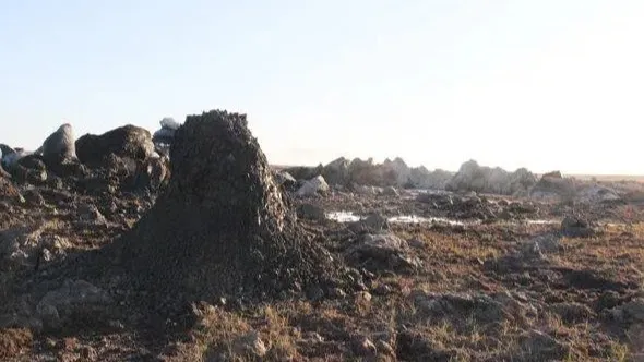Воронка в Сеяхинской тундре. Фото администрации Ямальского района