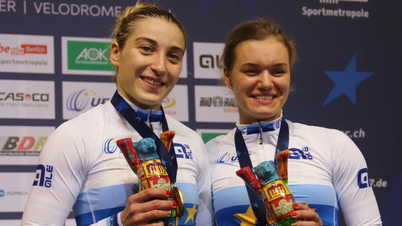 Россиянки завоевали бронзовую медаль в командном спринте среди женщин