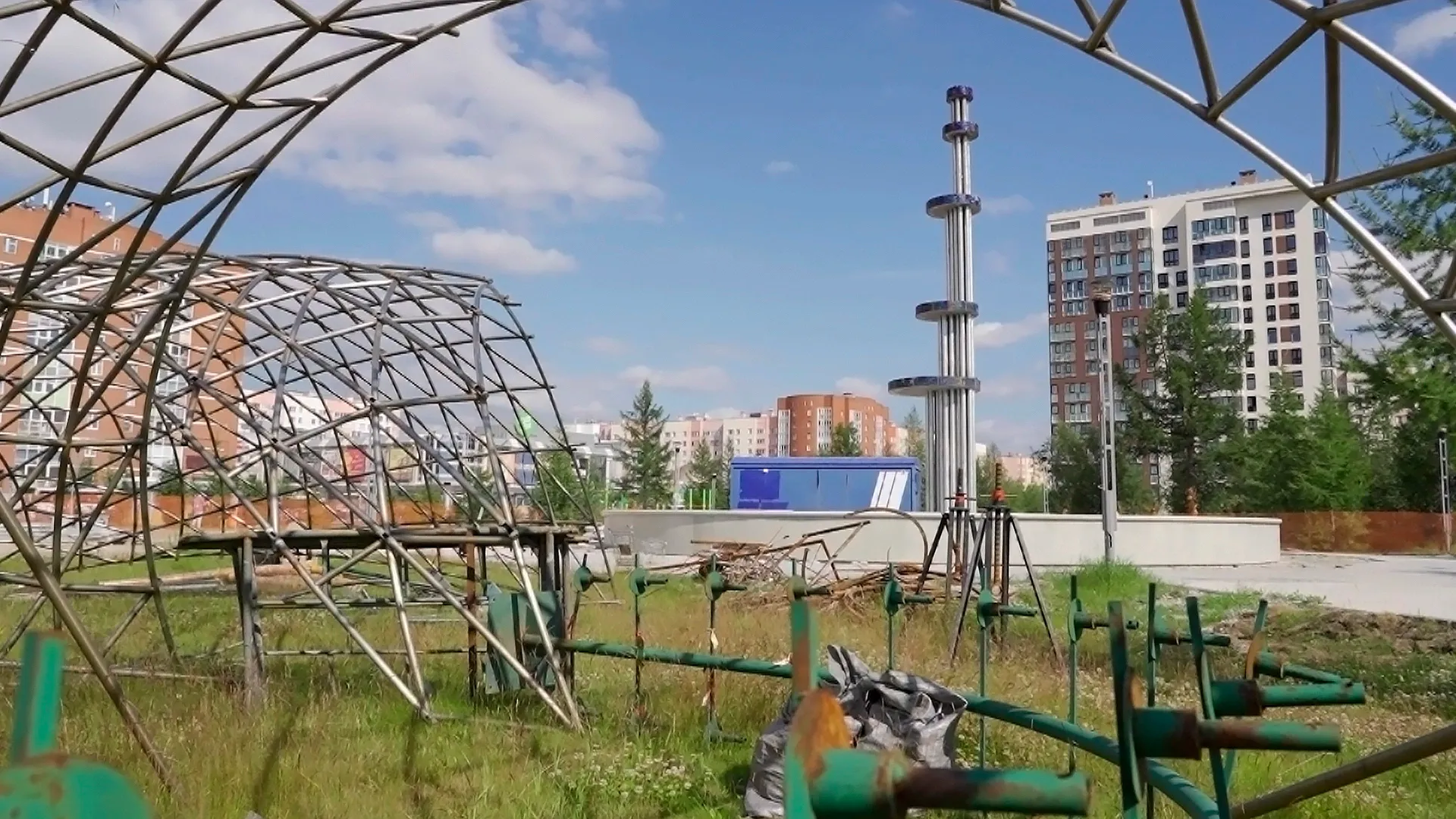 мост в новом уренгое возле солнечного