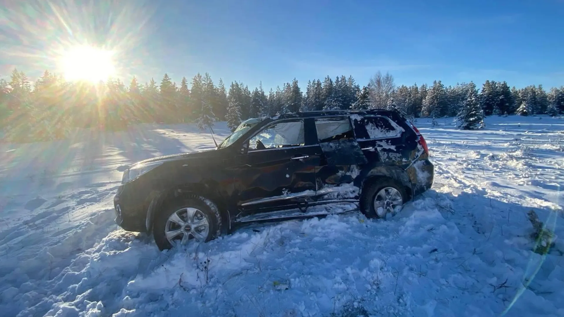 На трассе Сургут — Салехард в дорожной аварии погибла женщина | Ямал-Медиа