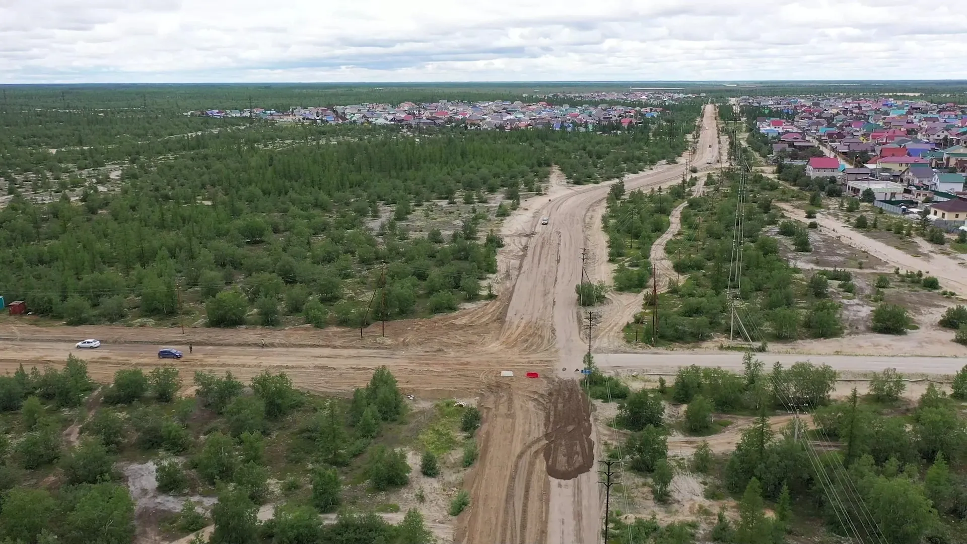 мост в новом уренгое возле солнечного