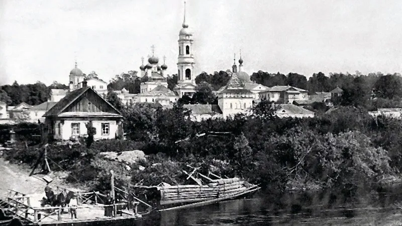 Оптина Пустынь, фото 1900 года. Фото: архив Евгения Ахматова/russiainphoto.ru