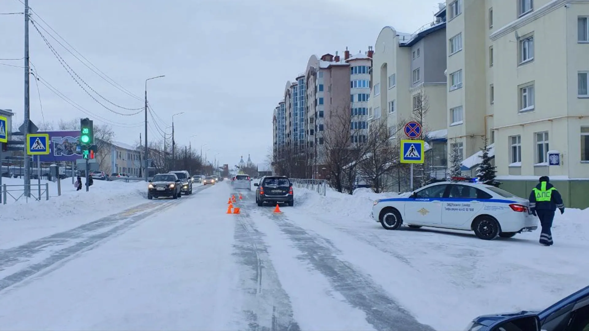 В Салехарде вновь сбили ребенка на переходе | Ямал-Медиа