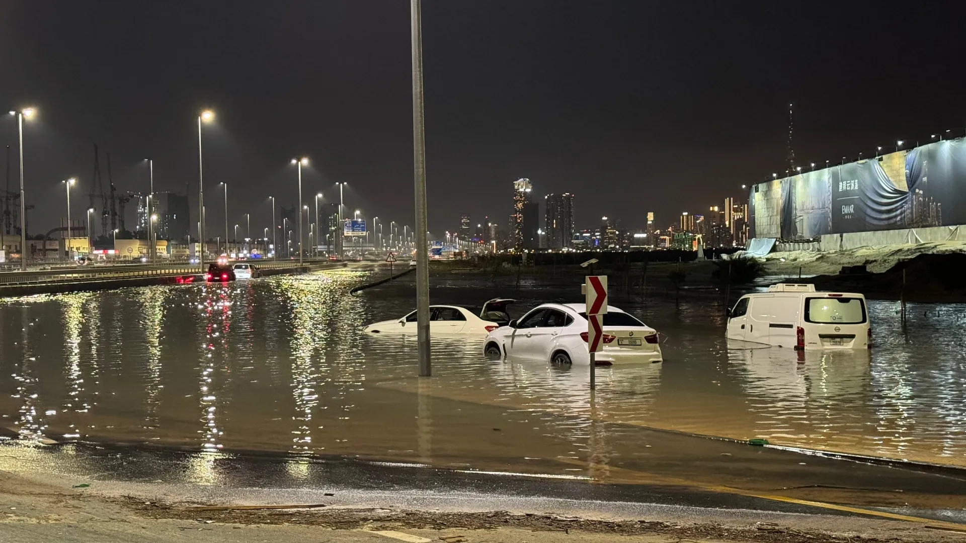 Последствия урагана в Дубае в апреле 2024 года. Фото: MDXB/Shutterstock/Fotodom