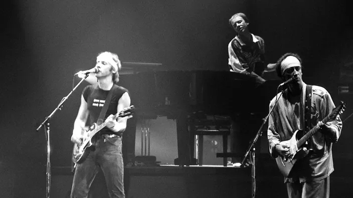 Dire Straits в Белграде во время Brothers In Arms Tour 1985 года. Фото: Zoran Veselinovic/wikimedia.org