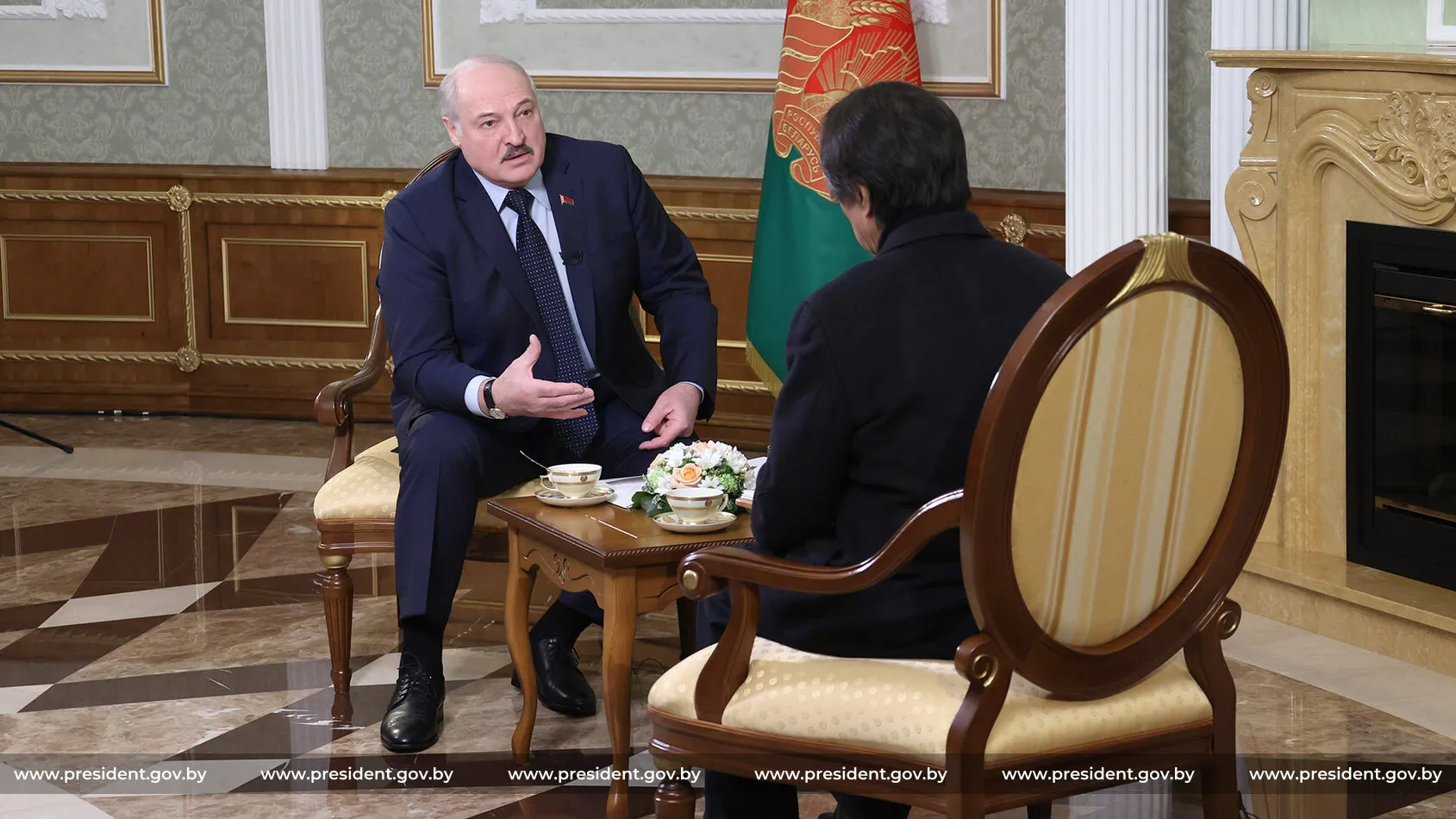 Сайт президента Белоруссии