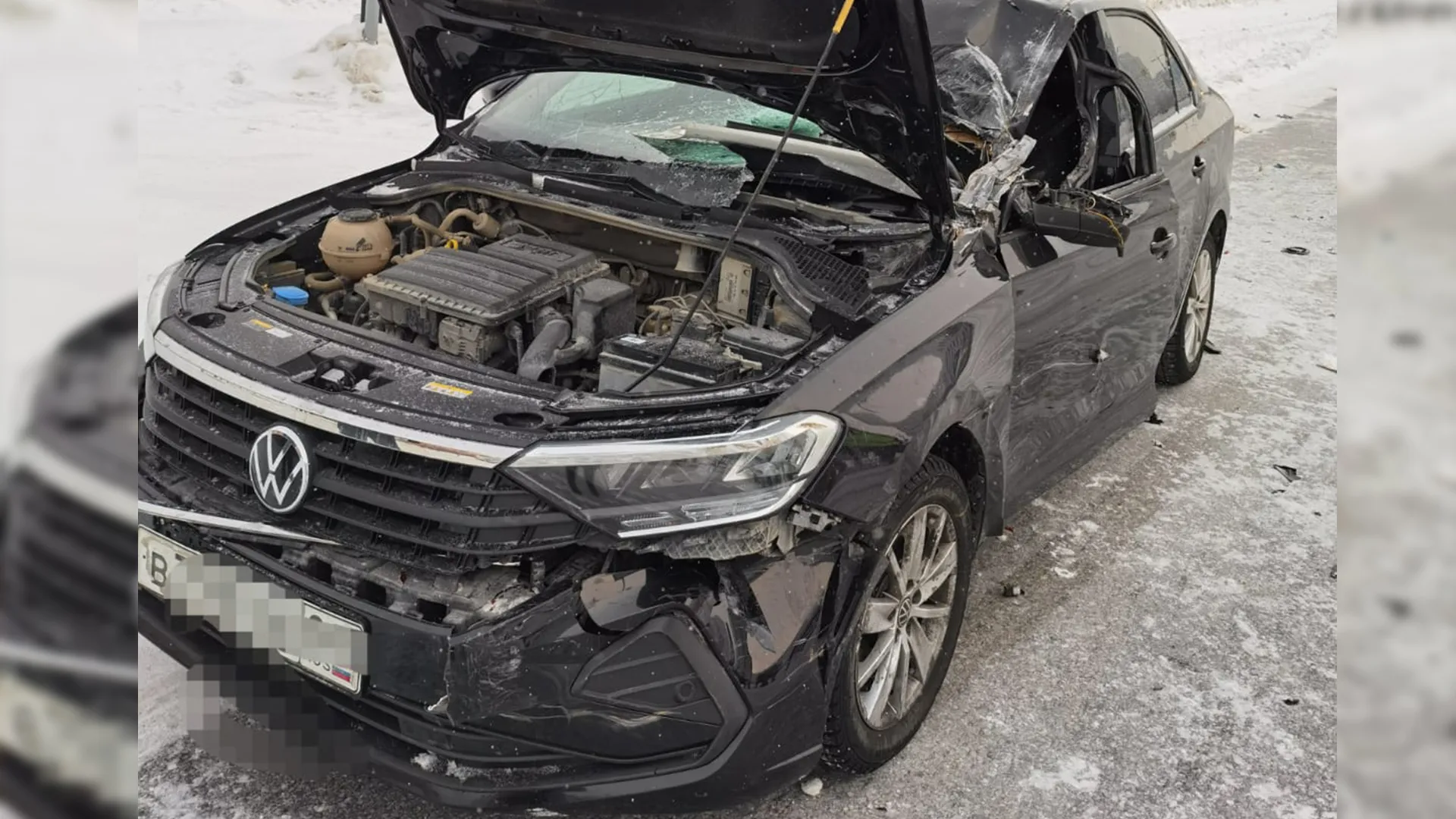 ГИБДД: утреннюю аварию в Новом Уренгое спровоцировал пострадавший в ней водитель