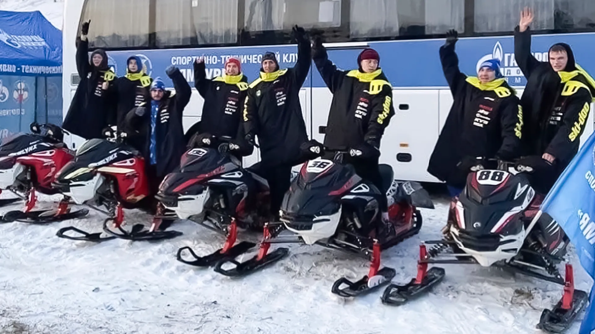 Ямальские гонщики взяли 8 медалей на Чемпионате и первенстве России по снегоходному кроссу