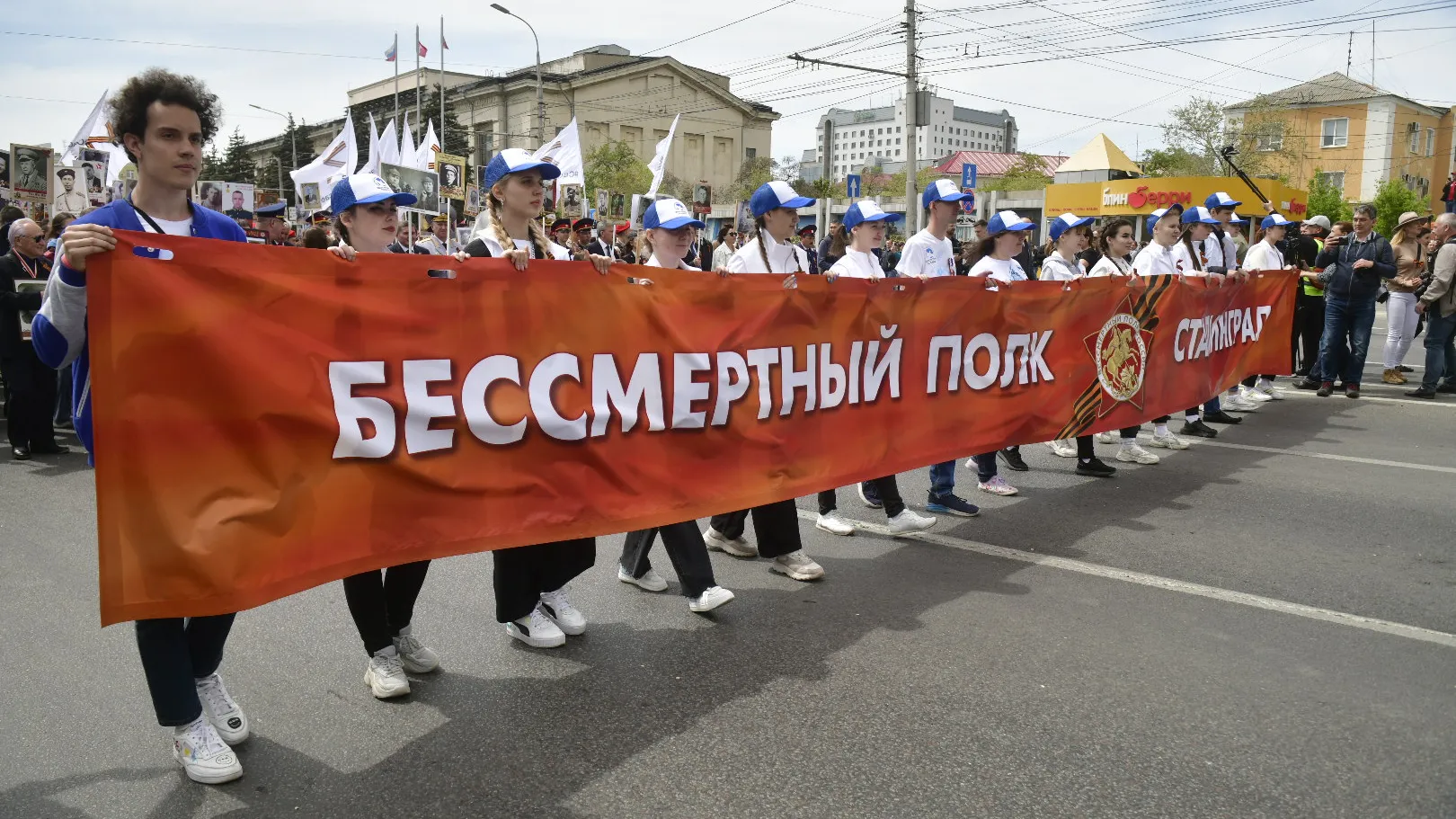 Парад Победы в Волгограде 9 мая 2022 года