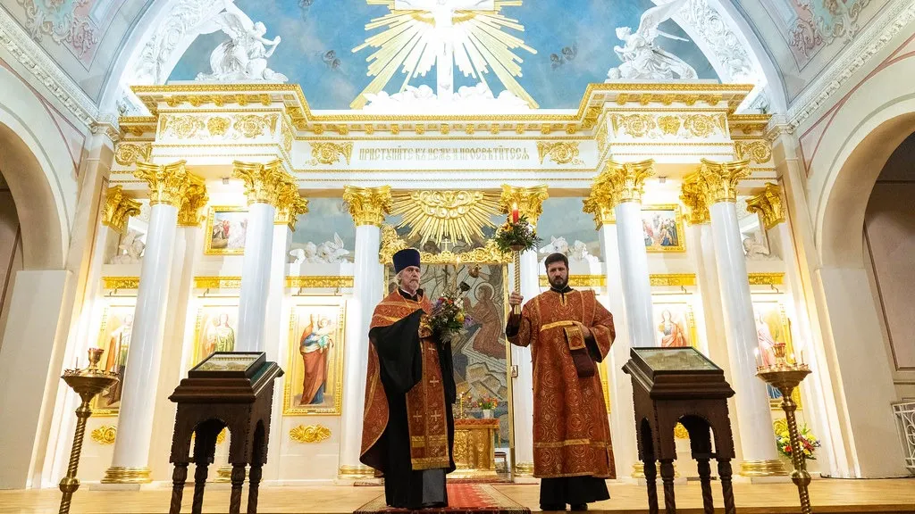 Праздничная литургия в домовом храме святой мученицы Татианы при МГУ имени М. В. Ломоносова. Фото: st-tatiana.ru