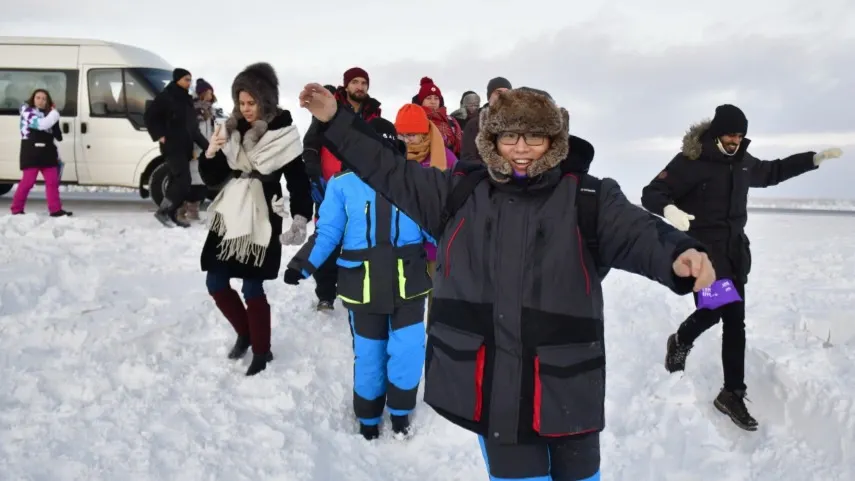 Форум молодых лидеров стран Арктического совета «ICE: Inspiration. Communication. Efforts» в Салехарде, декабрь 2021 года. Фото: Андрей Ткачёв/«Ямал-Медиа»