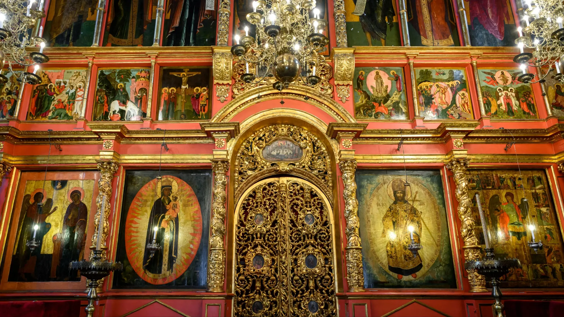 Икона «Благодатное Небо» в Архангельском соборе. Фото: Viacheslav Lopatin/Shutterstock/Fotodom