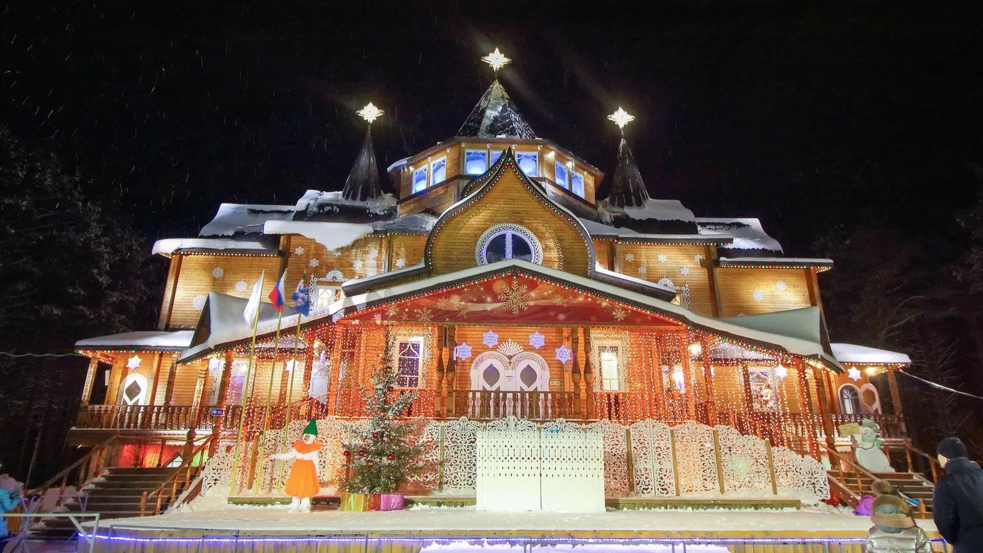 Резиденция Деда Мороза в Великом Устюге. Фото: Elena Serebryakova/Shutterstock/Fotodom