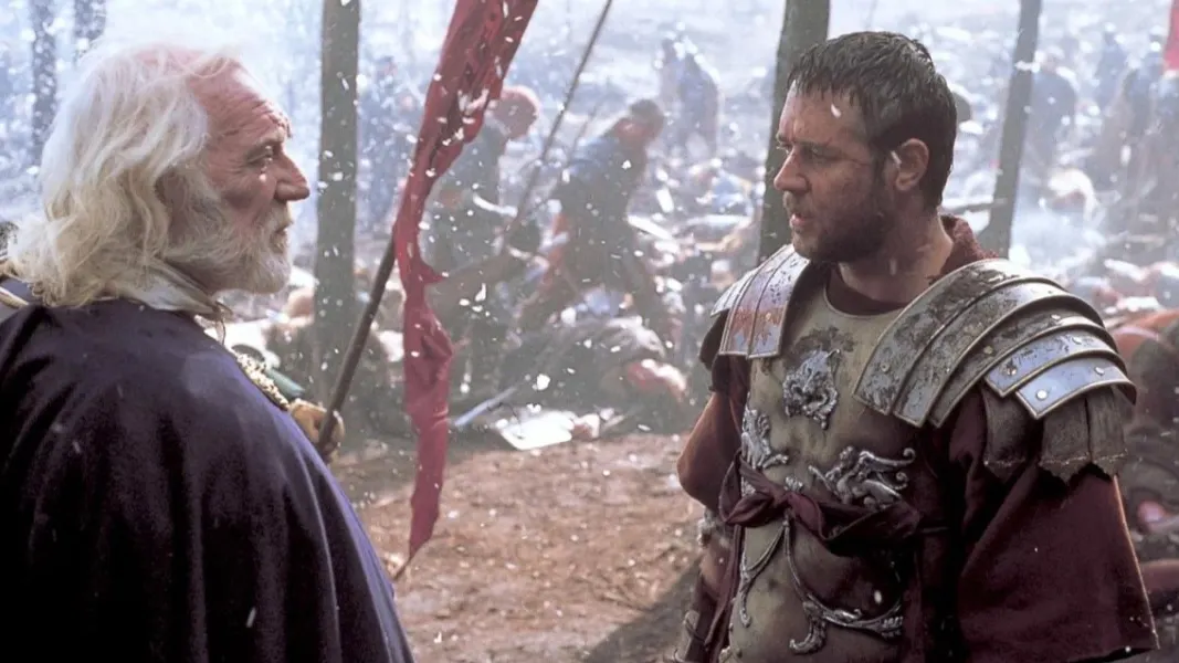 Ричард Харрис в фильме «Гладиатор»/C & L/ Dawliz/ DreamWorks SKG/ Mill Film/ Red Wagon Productions/ Scott Free Productions/ Universal Pictures/kinopoisk.ru