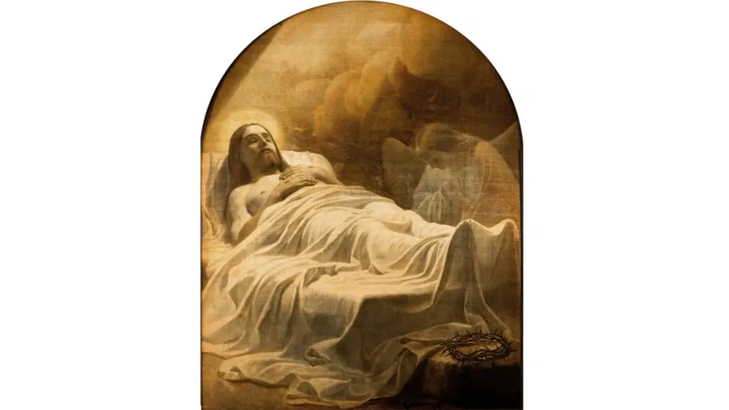 Карл Брюллов «Христос во гробе». 1845—1846 гг. Фото: rusmuseumvrm.ru