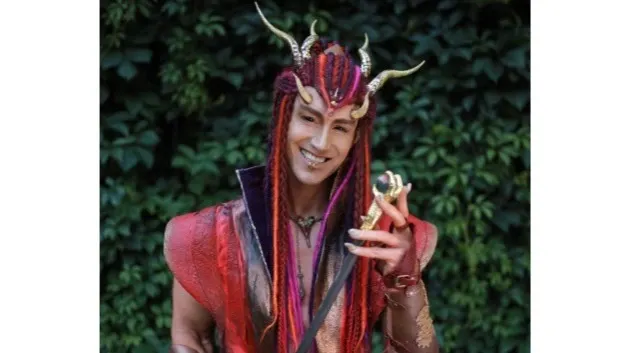 На съмках фильма «Сказки темного леса. Ворожея». Фото: «Ленфильм»/Ray of Sun Pictures/kinopoisk.ru