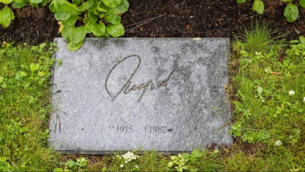 Могила Ингрид Бергман. Стокгольм, Швеция. Фото: Andreas_Bergerstedt/Shutterstock/Fotodom