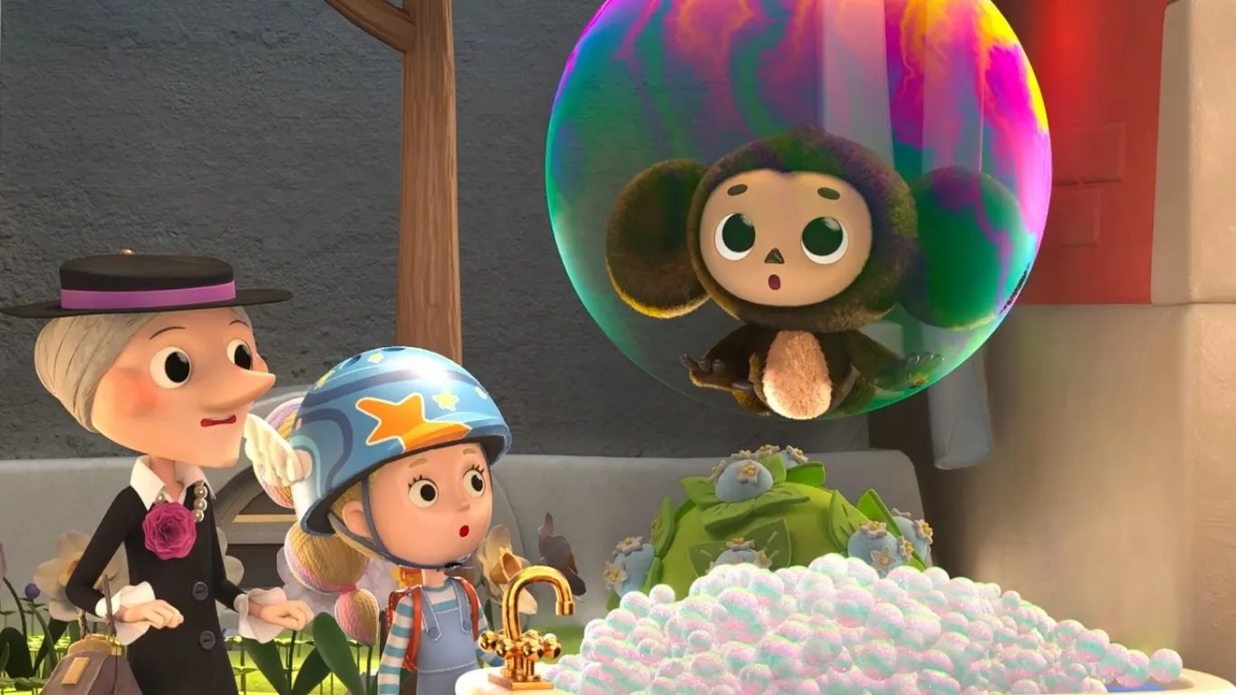 Кадр из трейлера мультсериала «Чебурашка»/«Союзмультфильм»/kinopoisk.ru