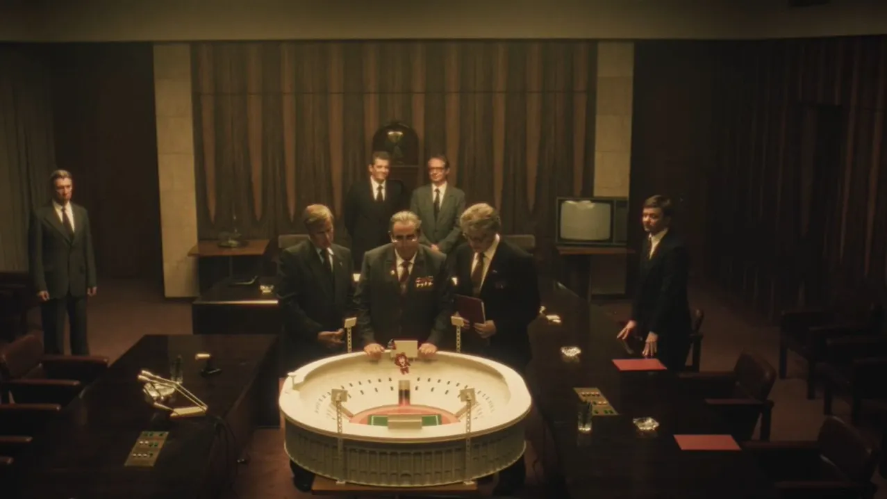 Леонид Брежнев (Юрий Стоянов) в сериале «Игры». Фото: Плюс Студия, Лунапарк/kinopoisk.ru