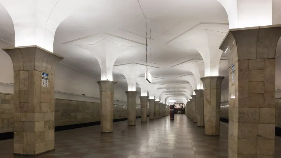 Одна из первых станций — «Дворец Советов» (ныне «Кропоткинская»). Фото: Gubin Yury/Shutterstock/Fotodom