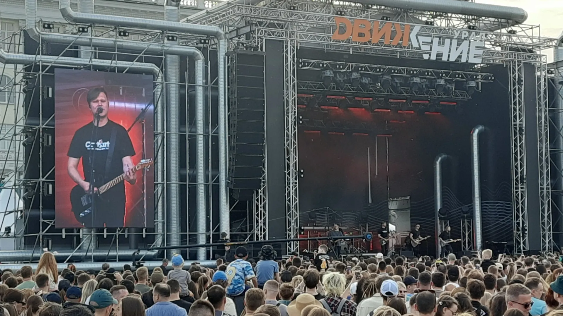 На фестивале «Движение» в июне 2025 года. Фото: Светлана Кошкарова / «Ямал-Медиа»