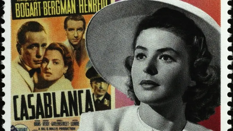 Ингрид Бергман в фильме «Касабланка» на почтовой марке. Фото: spatuletail/Shutterstock/Fotodom