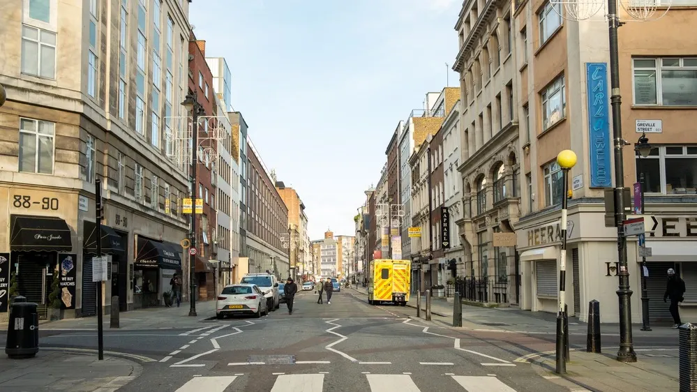 Хаттон-Гарден, Лондон. Фото: William Barton/Shutterstock/Fotodom