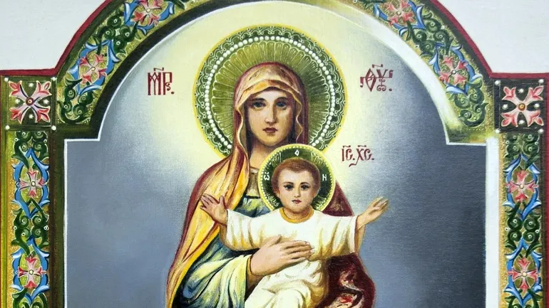 Вариант иконы «Благодатное Небо» Фото: Gouache7/Shutterstock/Fotodom