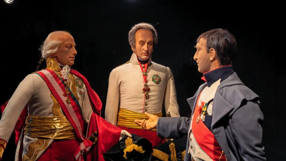 Три императора: Александр I, Франц II и Наполеон. Музей, Чешская Республика. Фото: Rudolf_Prchlik/Shutterstock/Fotodom