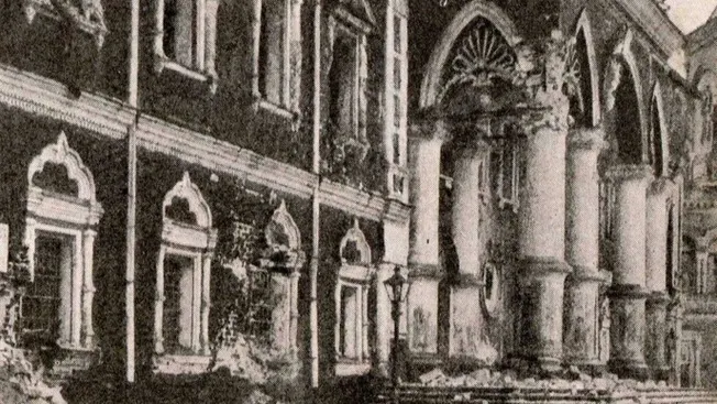 В 1929 году было принято решение о полном сносе монастыря. Фото: Архив Ивана Владимировича Егорова/russiainphoto.ru