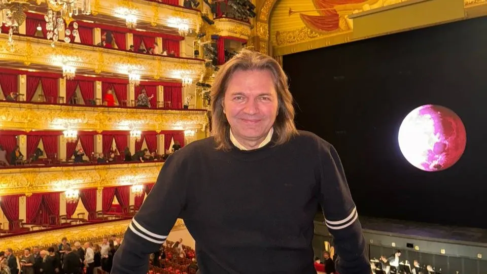 Дмитий Маликов в Большом театре. Фото: t.me/dmitry_malikov_official