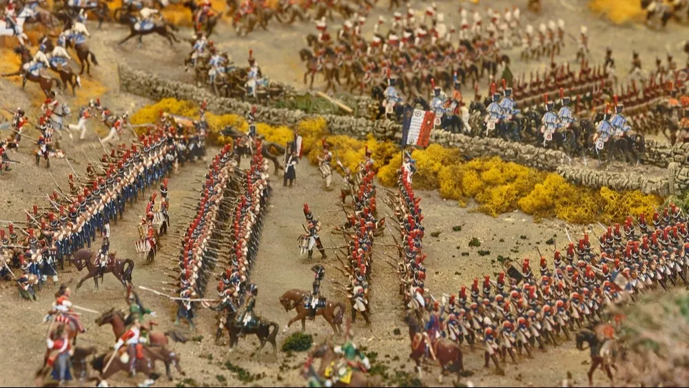 Модель битвы при Ватерлоо. Фото: ABB Photo/Shutterstock/Fotodom