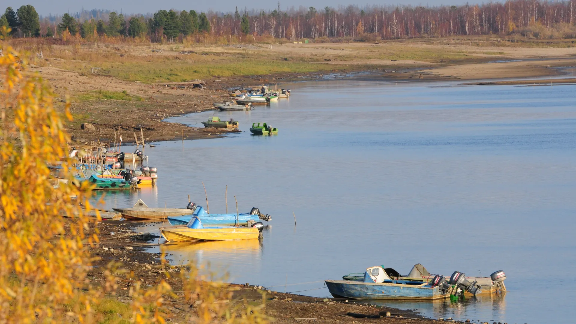 Живописные берега Красноселькупского района. Фото предоставлено красноселькупским муниципальным архивом    