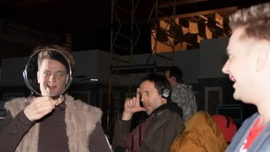 Александр Пушной за кулисами «Галилео». Фото: vk.com/pushnoy_nadorad