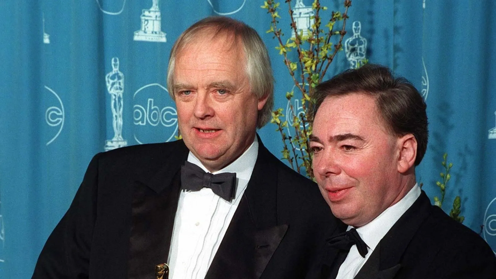 Тим Райс и Эндрю Ллойд Уэббер на вручении премии «Оскар» в 1997 году. Фото: Featureflash Photo Agency/Shutterstock/Fotodom