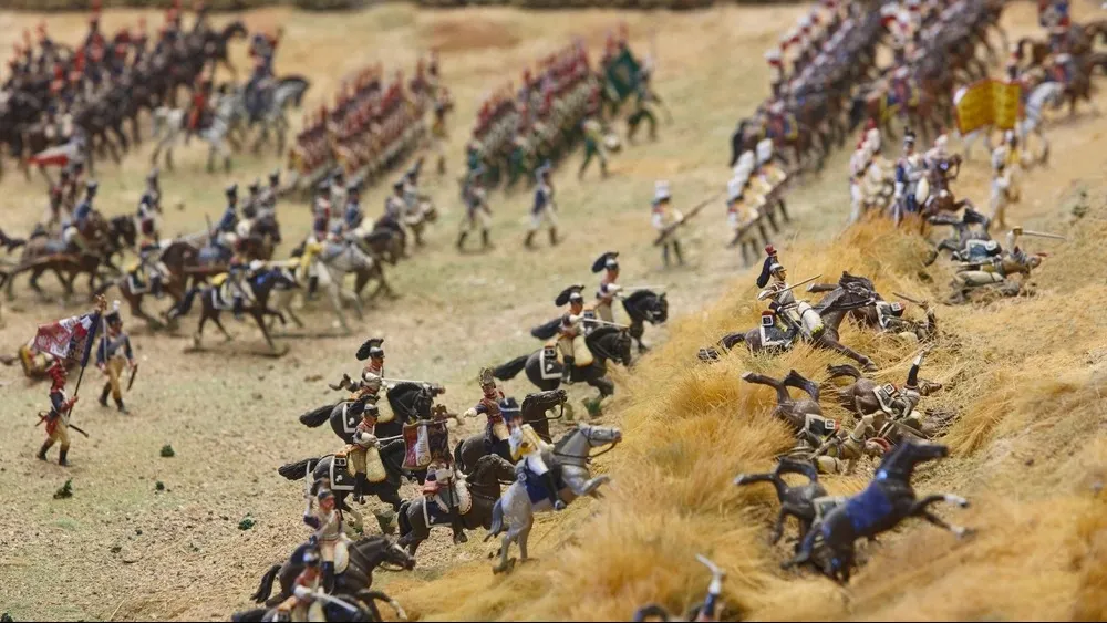 Модель битвы при Ватерлоо. Фото: ABB Photo/Shutterstock/Fotodom
