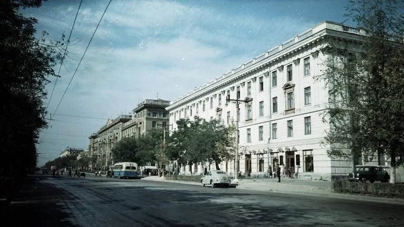 Проспект Ленина в Кишиневе. 1956—1957 гг. Фото: Иван Шагин/МАММ/МДФ/russiainphoto.ru