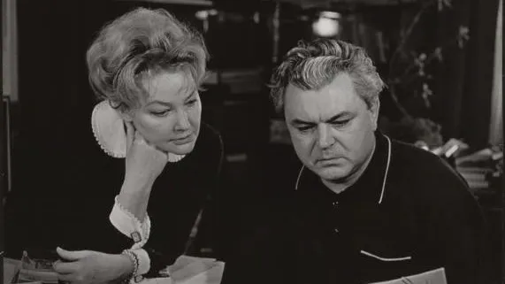 Ирина Скобцева и Сергей Бондарчук. 1960-е. Фото: Олег Мерцедин/МАММ/МДФ/russiainphoto.ru