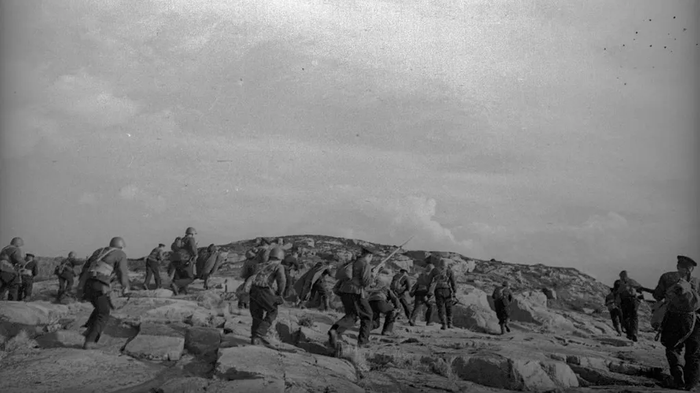 Высадка на берег морской пехоты. 1941 г. Фото: МАММ/МДФ/russiainphoto.ru