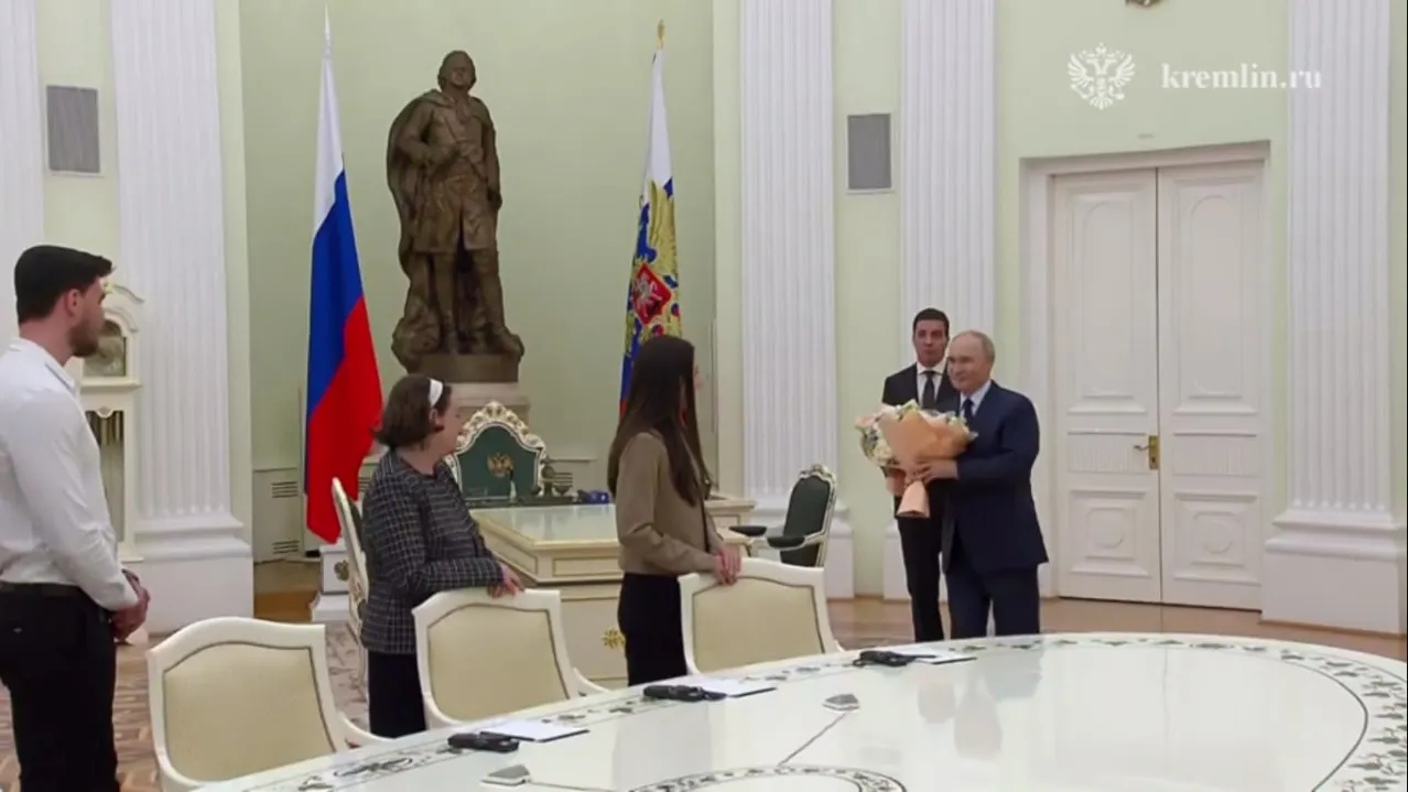 Кадр видео канала Кремль. Новости/t.me