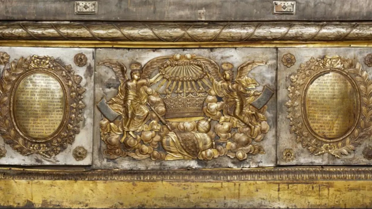 Современная рака царевича Дмитрия. Фото: archangel-cathedral.kreml.ru