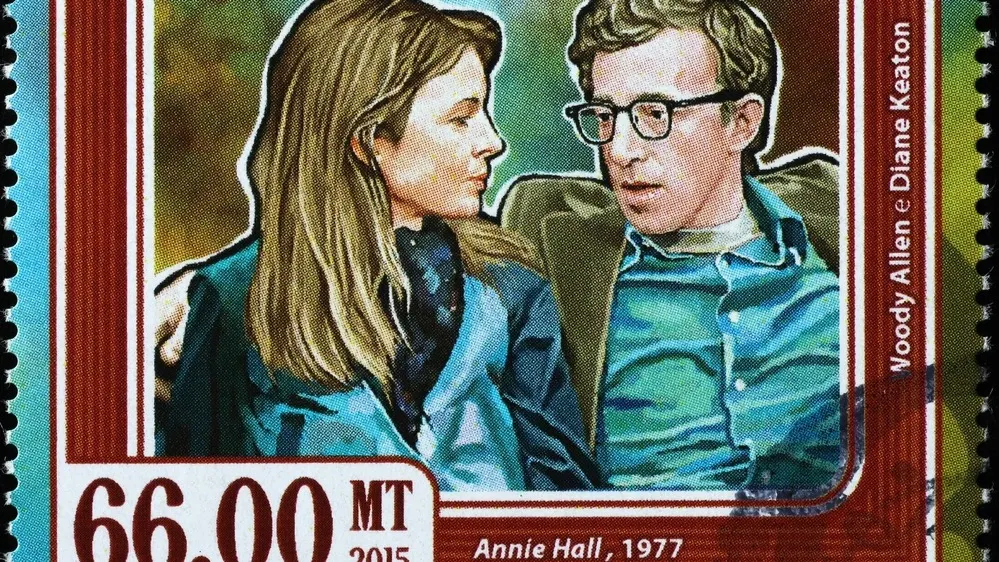 Вуди Аллен и Диана Китон на почтовой марке. Фото: spatuletail/Shutterstock/Fotodom