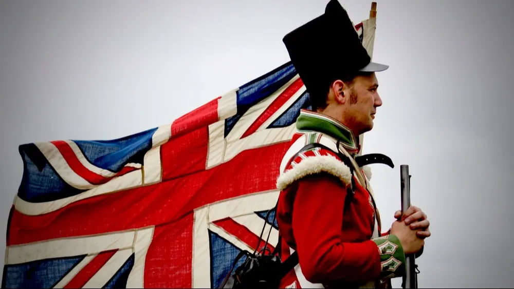 Реконструктор битвы при Ватерлоо. Фото: John Cairns/Shutterstock/Fotodom