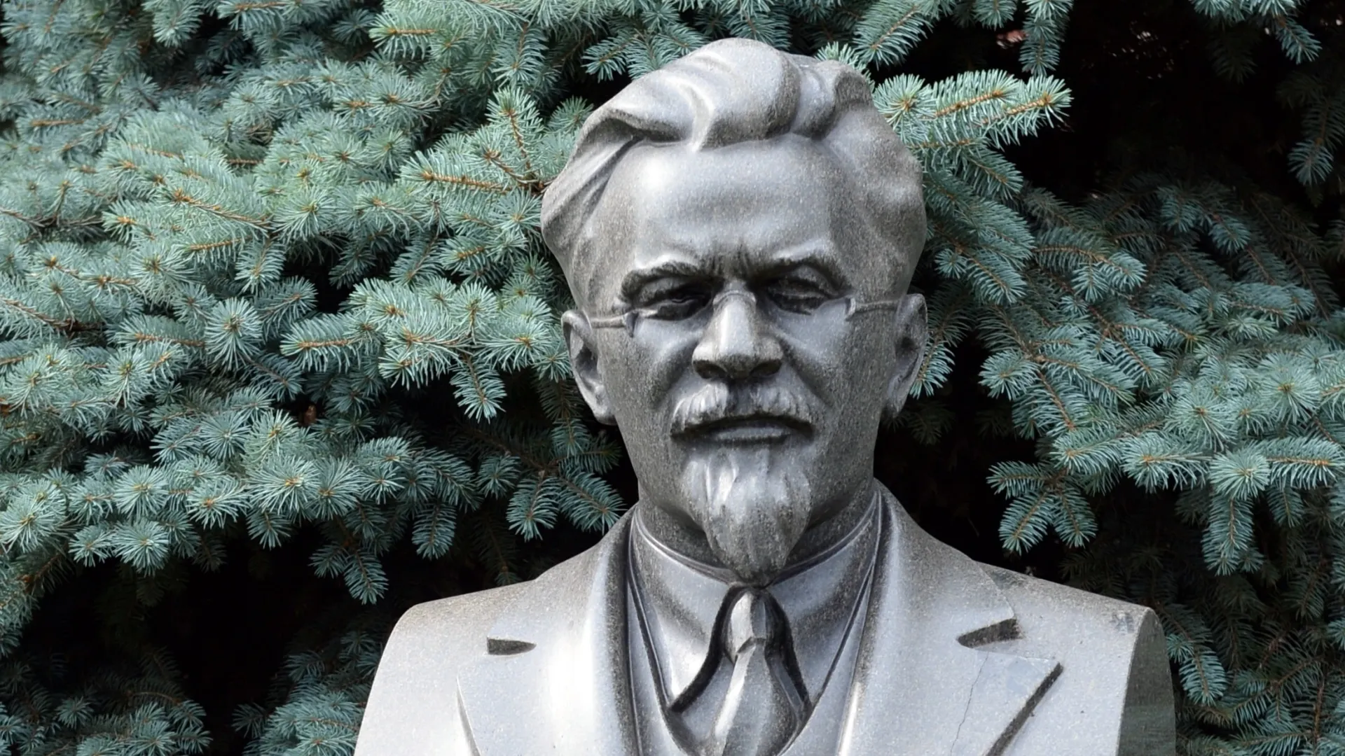 Бюст Михаила Калинина на его могиле у Кремлевской стены. Фото:  Free Wind 2014/Shutterstock/Fotodom