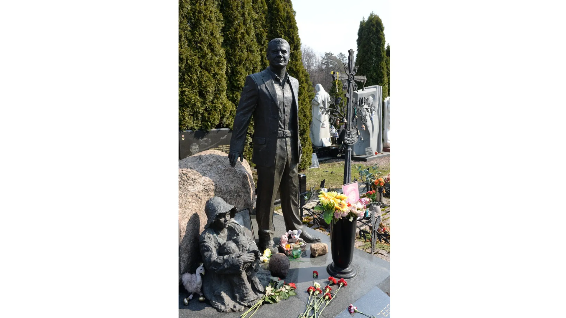 Памятник на могиле Владислава Галкина. Фото: Free Wind 2014/Shutterstock/Fotodom